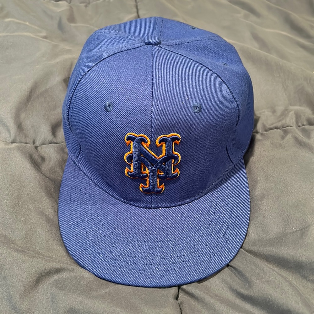 Mets Blue Cap Size 7 3/4